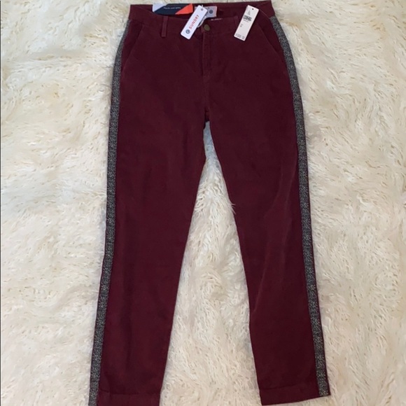 Anthro Sundry Leopard-Striped Corduroy Trousers - Picture 4 of 9